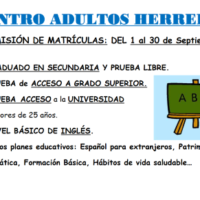 Screenshot 2022-09-05 at 18-37-33 CENTRO ADULTOS HERRERA - Cartel Matriculación septiembre..pdf